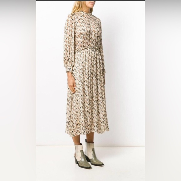 Sandro paris
 Cowboy Boot Long Sleeve Dress - Picture 1 of 10